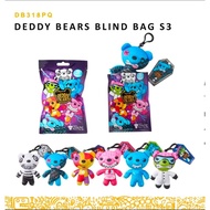 Deddy Bears Plush Clip-On Series 3 Mystery Blind Bag DBD301
