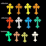 Preferred Cross Punk Style Laser Cut Color Color Velcro Stamp Outdoor Backpack Stamp