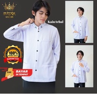 jas Koko pria dewasa premium jasko Mandarin putih hitam baju Koko