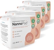 NannoPad Super - Certified Organic Cotton - Naturally Relieve Your Discomfort - No Fragrances, Chemi