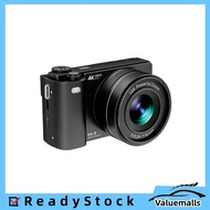 Valuemalls 4K Digital Camera 64MP Vlogging 16X Optical Zoom 2.8 Inch IPS Screen