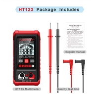 HABOTEST HT123 Smart Digital Multimeter AC/DC Voltage Resistance Continuity Measurement Tester NCV M