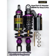 NVX NMAX V2/V3 HYPERTECH PRO X2 ABSORBER 285MM/305MM WITH REBOUND & COMPRESSION ADJUSTED