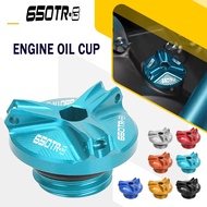 For CFMOTO CF MOTO 650TRG 650TR-G 650 TR-G 650 2019-2022 2023 2024 Motorcycle M19*2.5 Engine Oil Cup