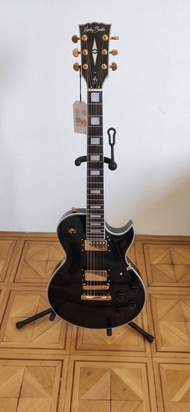 孤獨搖滾電吉他(Not gibson epiphone les paul black beauty)Harley Benton SC-500 