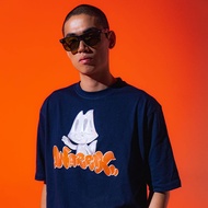 WARRIX เสื้อ 2023 URBAN ART OVER SIZE T-SHIRT CHEESE (LA-234TSACL13)