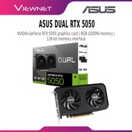 ASUS Dual GeForce RTX 5050 8GB GDDR6 Gaming Graphics Card | NVIDIA PCIe 4.0 128-bit Dual Fan GPU