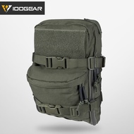 IDOGEAR Tactical Mini Hydration Pouch Water Assault Bag Molle Tactical Vest Back Panel Pouch 3530