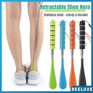BL 28cm-72cm Telescopic Stainless Steel Shoe Horn Adjustable Long Handle Shoe Spoon Shoe WearingTool