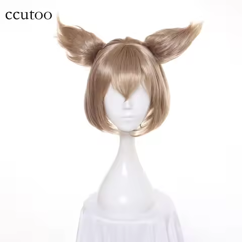 ccutoo Re:Zero Kara Hajimeru Isekai Seikatsu Felix Argyle Anime Synthetic Hair Cosplay Wigs +ears