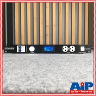 TECHCRON AC802A ปลั๊กไฟ 1U ปลั๊กขาว AC802 จอสีน้ำเงิน AC-802 ปลั๊กไฟใส่แร็ค AC 802 A ปลั๊กไฟภาคสนาม 