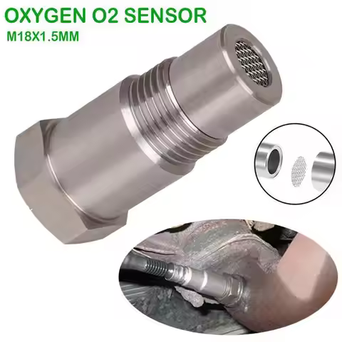 1PCS M18x1.5MM Car Universal Oxygen O2 Sensor Spacer Adapter Car CEL Fix Oxygen Sensor Adapter Check
