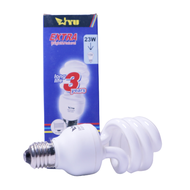 YU E27 23W Spiral Energy Saving Bulb - Warm White 2700K