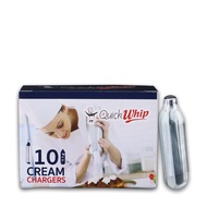 หลอดแก๊สวิปครีม Quick Whip ใหม่! กลิ่นมิ้นท์ ธรรมชาติ บรรจุ 10 หลอด/กล่อง