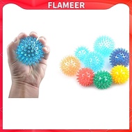 [FlameerMY] Blue Soft Spike Deep Tissue Trigger Point Reflexology Massage Ball For Palm Hand Finger 