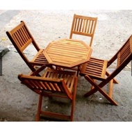 BÀN XẾP LỤC GIÁC (50x50x50 cm) GỖ DẦU GỌN NHẸ UỐNG CÀ PHÊ NHẮM CẢNH..THÍCH HỢP ĐỂ NHIỀU NƠI.