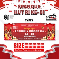 INDONESIAN INDEPENDENCE BANNER 9X1 METER AUGUST INDEPENDENCE BANNER MDPRINTSTORE