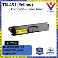 TN-451 Compatible for HL-L8260CDN/HL-L8360CDW/MFC-L8690CDW/MFC-L8900CDW