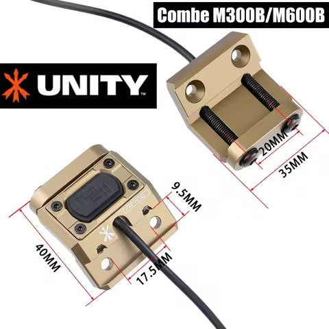 UNITY Switch For Surefire M600 M300 Hot Mod Button Pressure SF Plug Powerful Lights Modbutton Surefi