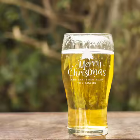 Custom Beer Glass, Laser Engraved Glass Beer Glasses, Pint Glasses Beer, Personalized Beer Glass, 55