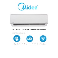 AC SPLIT MIDEA MSFC-05CRN STANDART 1/2 PK R32 (Free Ongkir Semarang)