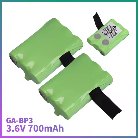 3.6V GA-BP3 700mAh Battery Pack for Cobra PR145/150 /155G Walkie-Talkie 2-Way Radios NiMH Batteries 