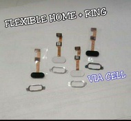 PROMO FLEXIBLE FLEXIBEL HOME BUTTON FINGERPRINT FINGER PRINT OPPO F3 PLUS RING NYA