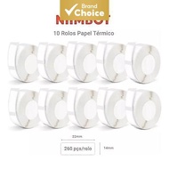 Niimbot D11 D110 D101 10 14x22 A Kertas Label Niimbot D11 D110 D101 10 Gulung 14x22mm Kalis Air Beba