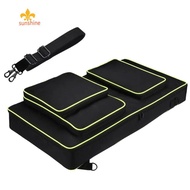 Carrying Case Shockproof DJ Controller Case Anti-scratch DJ Mixer Bag Thickened Inner Liner with Adj