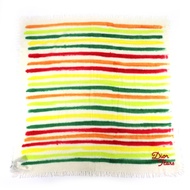 全新未使用商品 △DIOR DENIM TEARS Dior Homme Denim Tears 39E0006A0877 羊駝毛 Logo 刺繡條紋披肩圍巾顏色意大利製造 男士