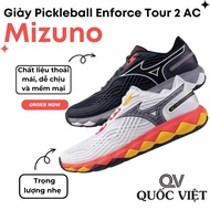 Genuine Quoc Viet Badminton Mizuno Enforce Tour 2 AC Pickleball and Tennis Shoes are comfortable and