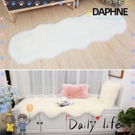 DAPHNE Long Hair Carpet, Non Slip Fluffy Plush Rug, Soft Home Decor Irregular Imitation Wool Faux Fl