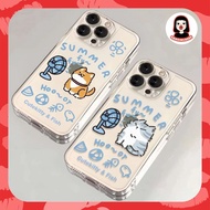 SUMMER ANIMAL ANGEL EYE PRINTING case oppo realme 7 c71 5g a5x a17 8 7 4g a57 2022 a58 4g a15 a16 a1