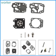 Wor* Motorcycle for 26cc 33cc 43cc 49cc 52cc Carburetor Rebuild Gasket Diaphragms Kit