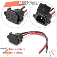 NIUYOU 1/2/5pcs E-bike Battery Charger with 12AWG Cable Charging Plug Universal Charging Socket