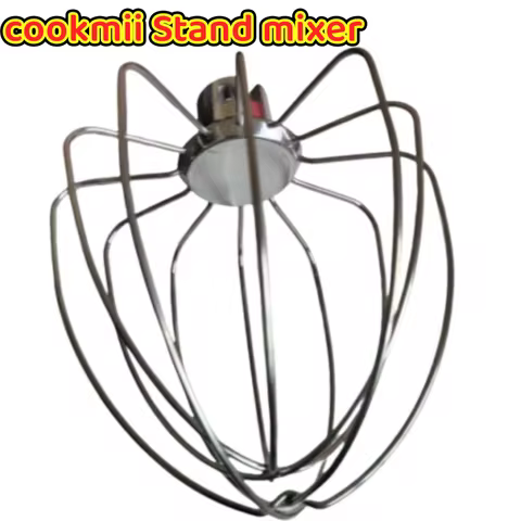 100% Germany original new stainless steel mixer Egg beater for cookmii Stand mixer replacement