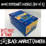 [BMC] Woods Peppermint Lozenges (Bulk Quantity, 15 Packets/box) [SWEETS] [CANDY]