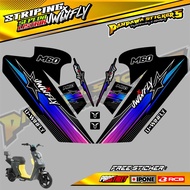 UWINFLY ELECTRIC BIKE VARIATION STRIPING - STARS EDITION UWINFLY ELECTRIC BIKE VARIATION STICKER LIS