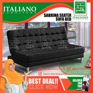 Sabrina Good Leather Sofa Bed L1800MM X W1143MM X H840MM