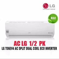 AC LG 1\2PK inverter T06EV4 (double eco inverter) unit only