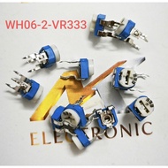 (Combo of 10) WH06-2 Triangle Variable Resistor VR333 333 Made in Malaysia
