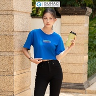Áo thun nữ in phối màu thời trang GUMAC ATE05063