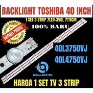 Toshiba 40inch LED LCD TV BACKLIGHT 40L3750VJ-40L4750VJ TOSHIBA 40inch TV BACKLIGHT