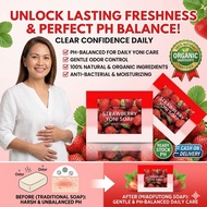 Strawberry Yoni Intimate Oil 30ml + Strawberry Intimate Wash Soap 100g Whitening