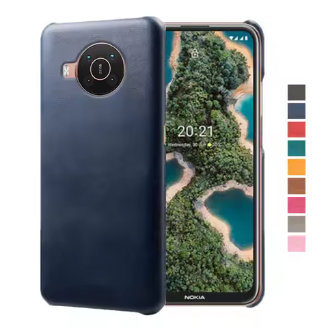 PU Leather Case for Nokia, Slim Phone Cover for Nokia X10 X20 8.3 8.1 8 Sirocco 7.2 7 Plus, 9 PureVi