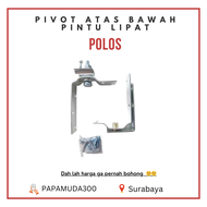 Pivot Atas Bawah Pintu Lipat Aluminium