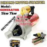 MESIN Starter Motor Dynamo Starter Gasoline Generator Engine 5000watt 6000watt 7000watt 8000watt 5kw
