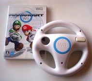 Wii 瑪利歐賽車+方向盤(原廠) Mariokart MARIO KART