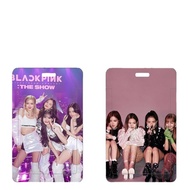 【5】K-POP BLACKPINK Student Card Cover LISA Business Card Holder Work ID Card Mrt Card Card Protective Cover for Girls