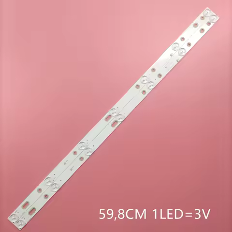 LED Backlight strip 7 lamp For 32'' TV MS-L1225 V2 MS-L2391 V1 022-P1K3582A1 LT-32DE75 DEXP H32B7000